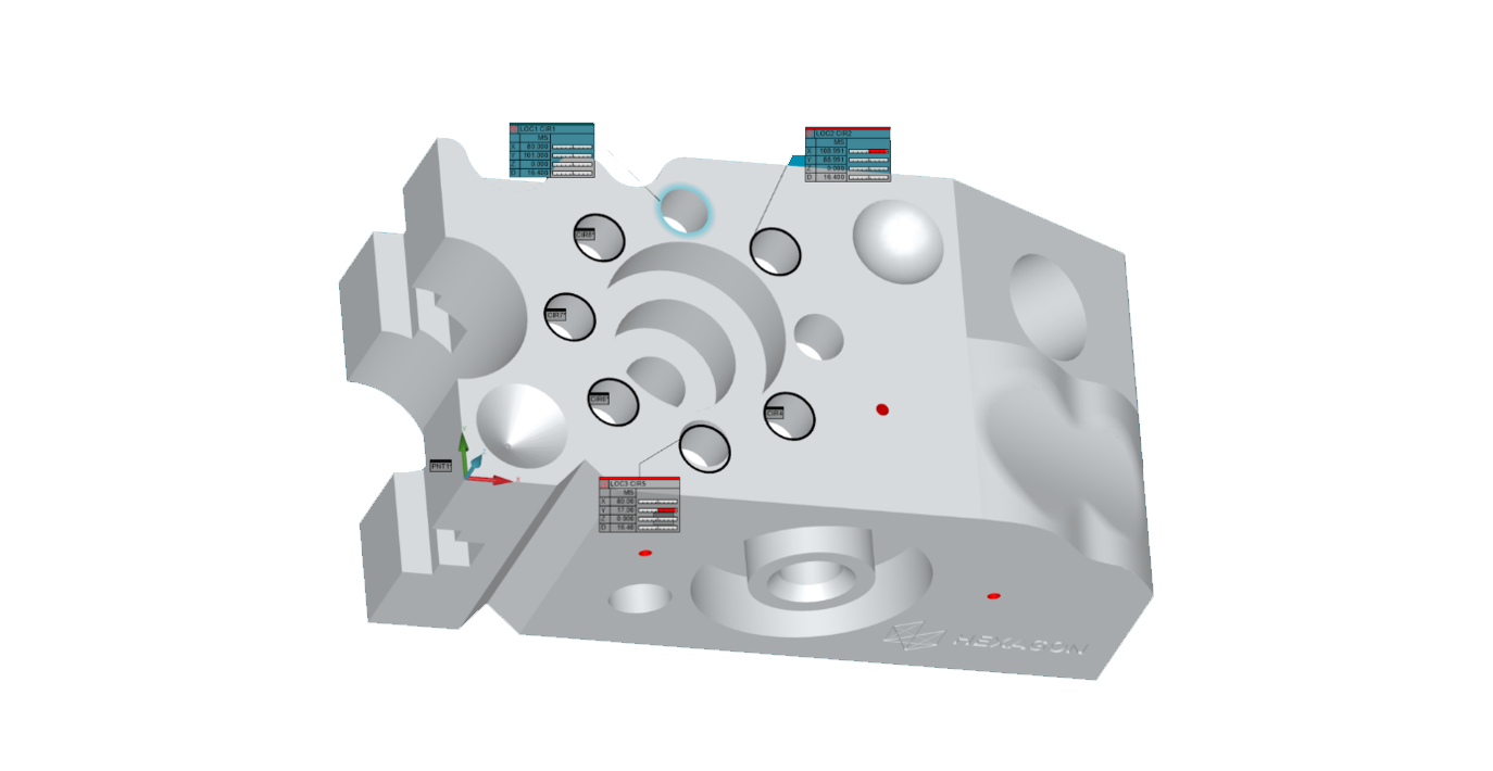 3D scan data from Hexagon Inspire software