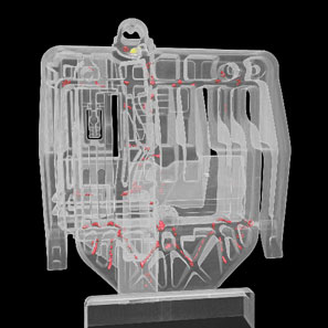 X-Ray Inspection Porosity Analysis Sample