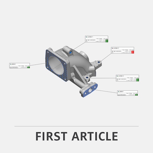 First Article Inspection - An example of a dimensional inspection service