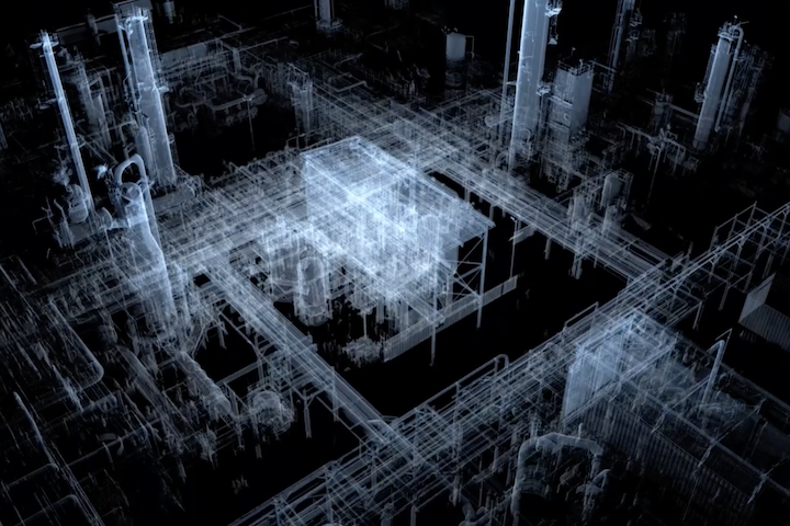 3D Point Cloud Data of Industrial Plant