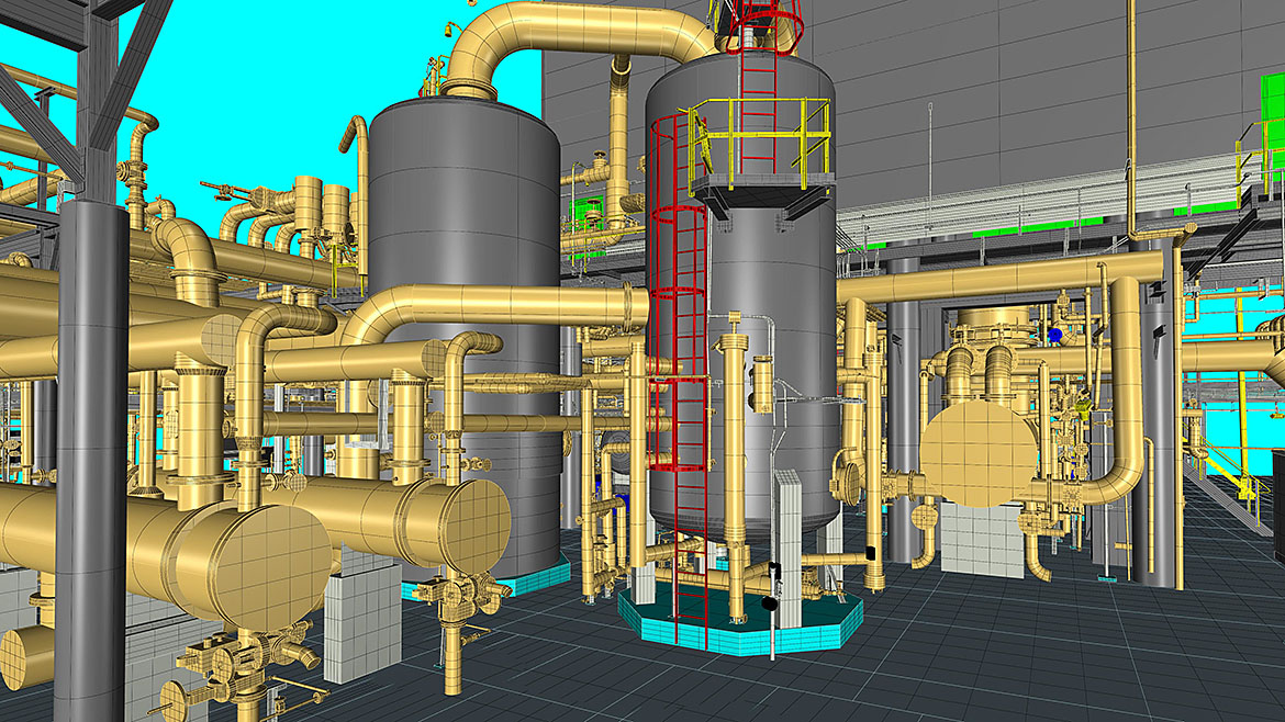 QM0925-OO-Manage-InPlace-Machining-p4-Model-of-refinery-piping-long-range-scanner-and-modeling-software Model of refinery piping: Long-range scanner and modeling software