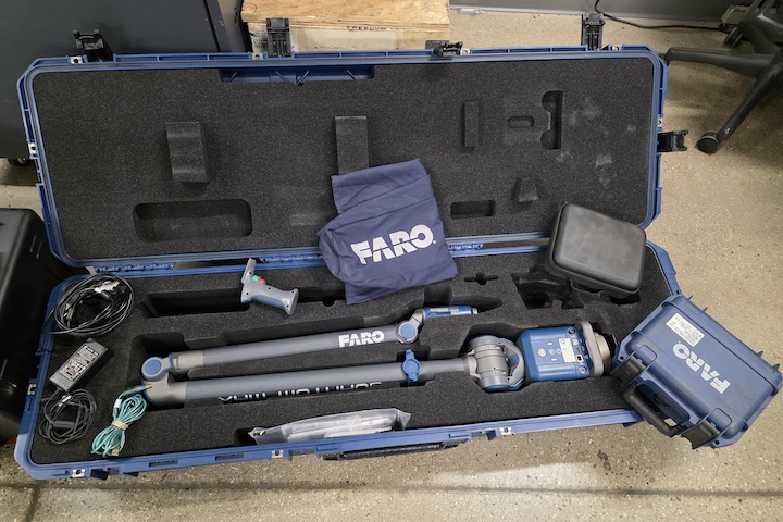 Product Image: Faro Quantum S Max (2.5m), 7 Axis Arm w/ Laser Line Probe 2023