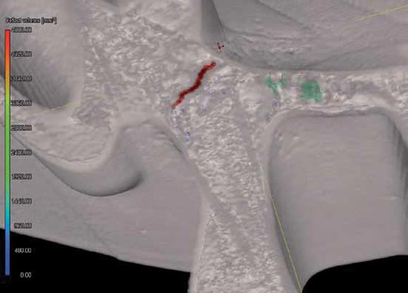 industrial CT scan example image used for defect analysis