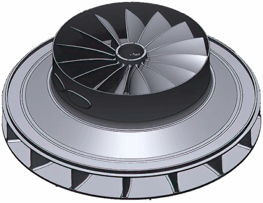 Digital Model of Impeller