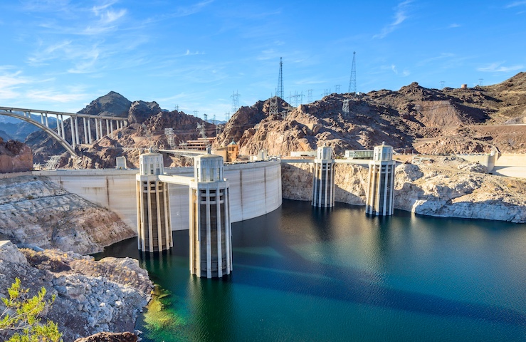 Hoover Dam in Boulder City, NV