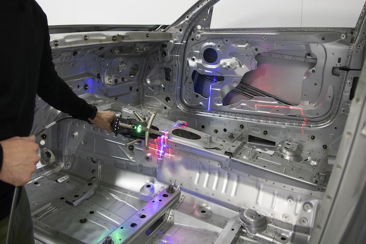Portable Measuring System in Automotive Manufacturing Plant