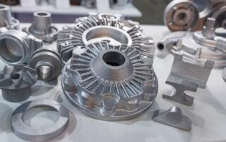 Metal casted part